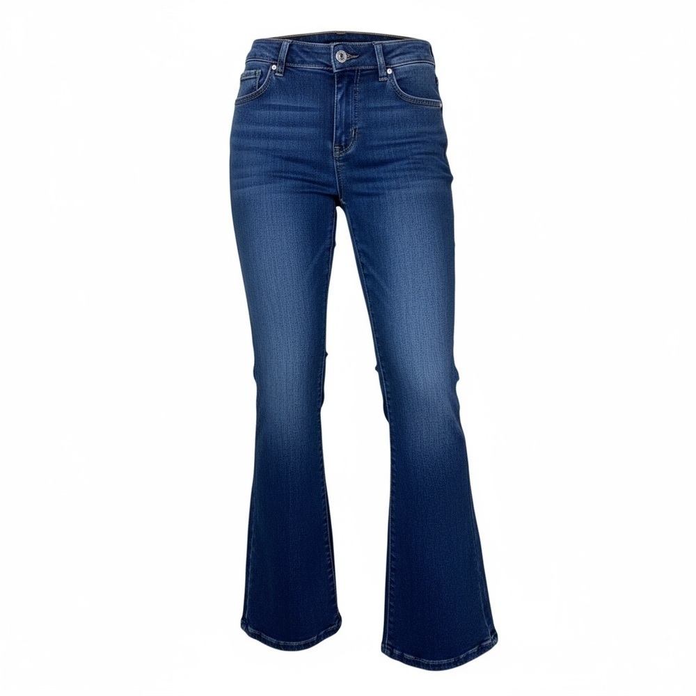 EverFlex High Rise Stacked Waist Flare Jeans